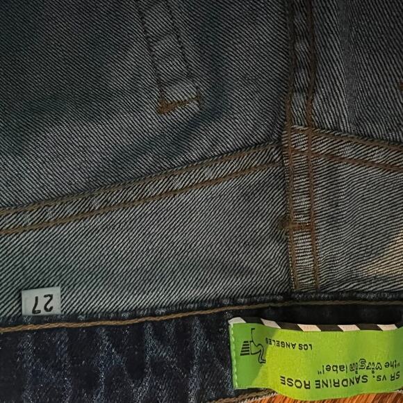 Sandrine Rose Straight Leg Jeans NWT indigo medium wash - Picture 6 of 6